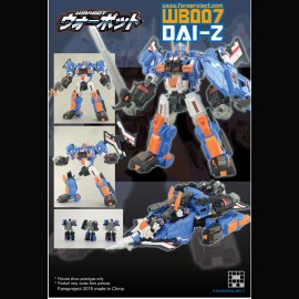 Toy Review: Fansproject WB-008 Trianix Alpha - Kuma Style
